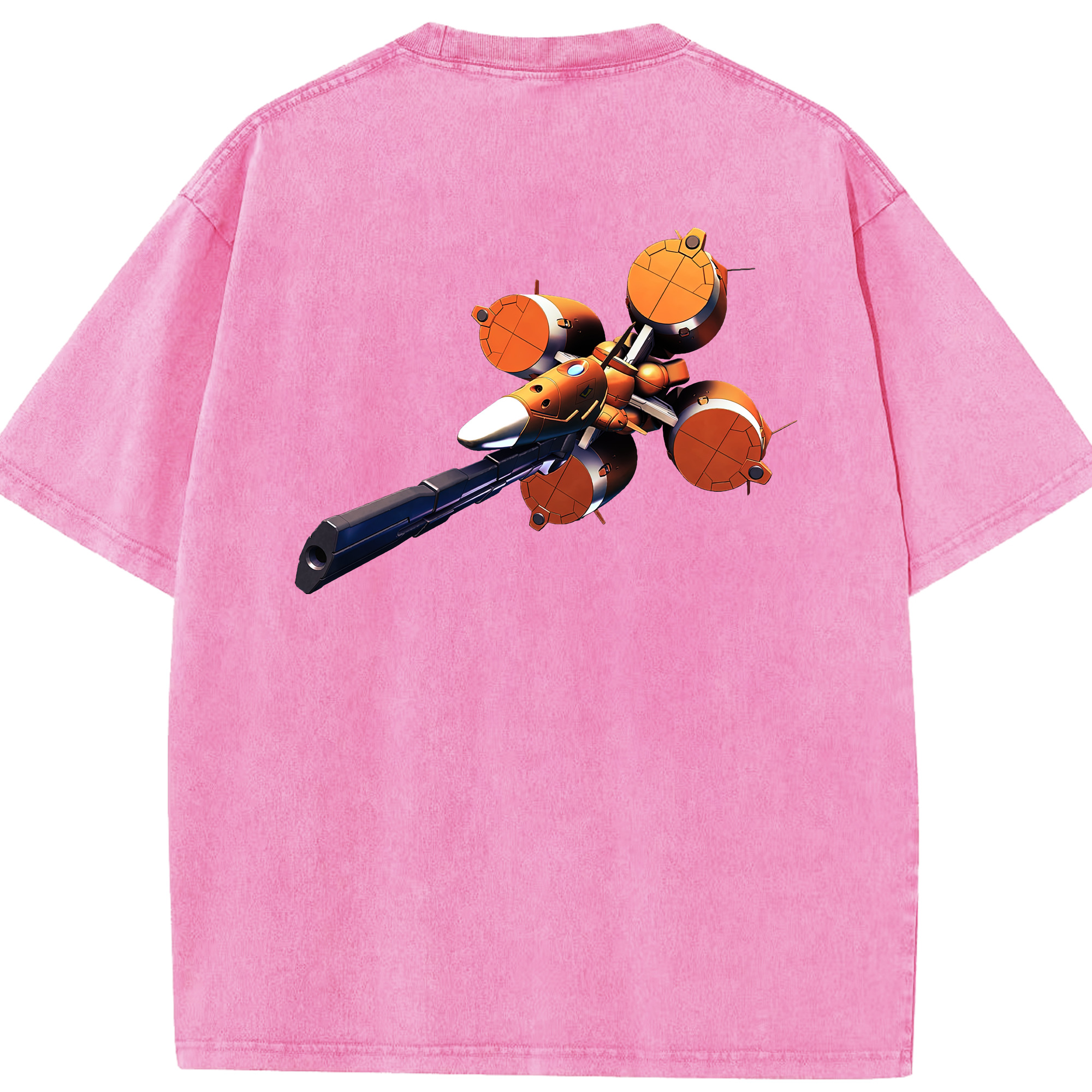 （画像用） 機動戦士ガンダム Mobile Suit Gundam 綿100% ヴィンテージ風 半袖Tシャツ（背面プリント）